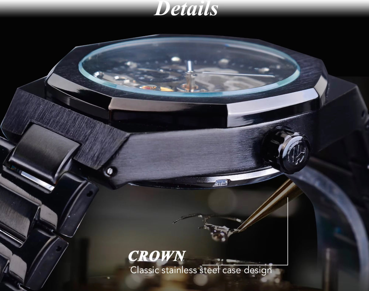 Skeleton luxury watch